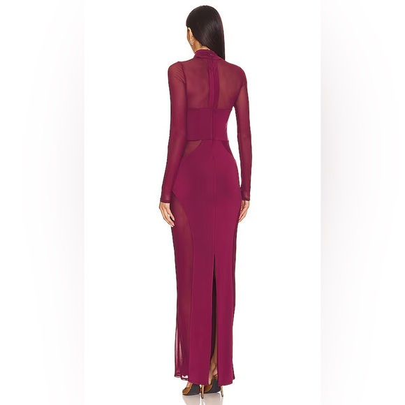 AFRM ~ Rosalia Maxi Dress in Fig - Picture 4 of 5